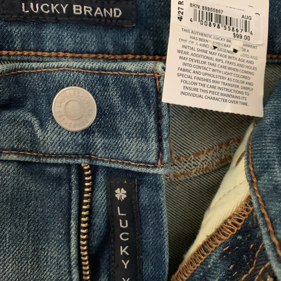 NWT Lucky Brand high rise style jeans size 4/27 - Picture 4 of 7
